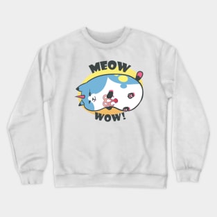 Meow Wow! Crewneck Sweatshirt